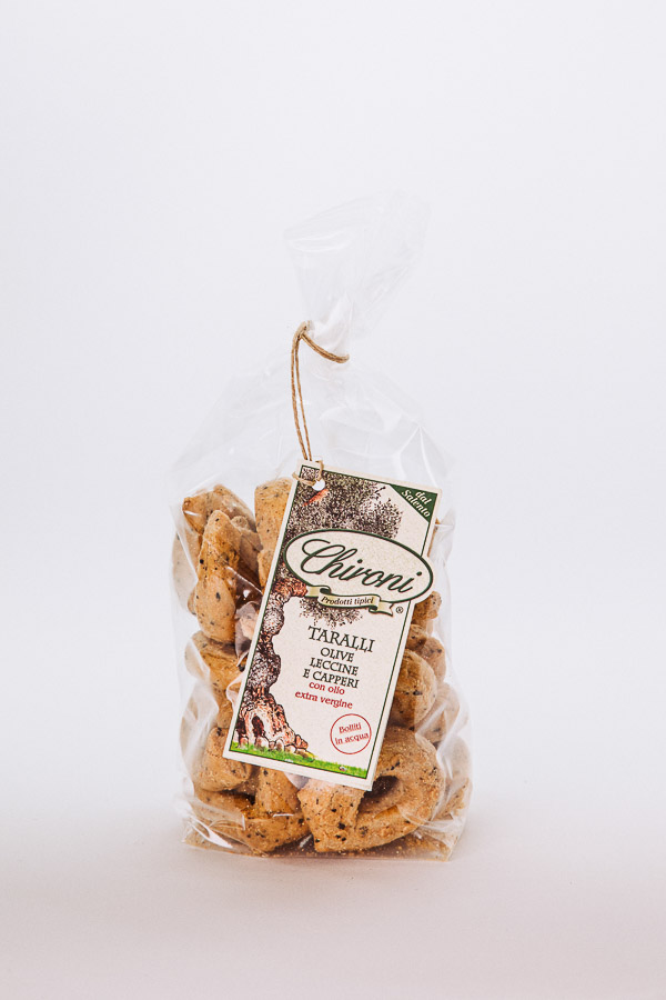 Chironi Taralli olive leccine e capperi