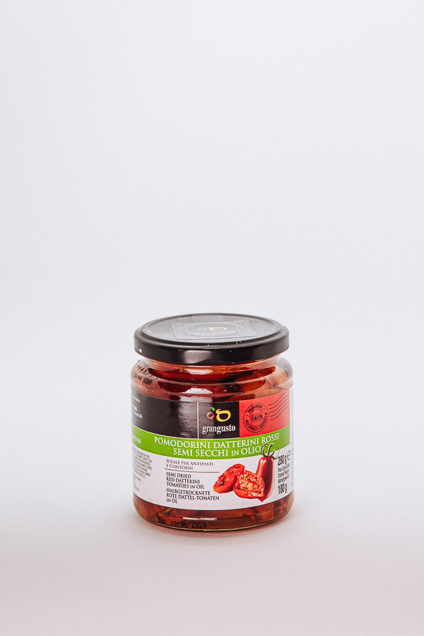 Grangusto Pomodorini Datterini Rossi Semi Secchi in Olio