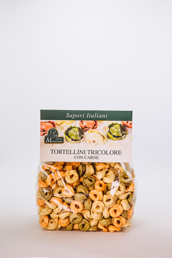Marabotto Tortellini Tricolore Con Carne