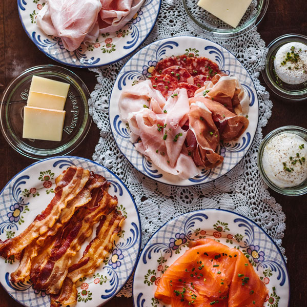 Große Außwahl für Brunch